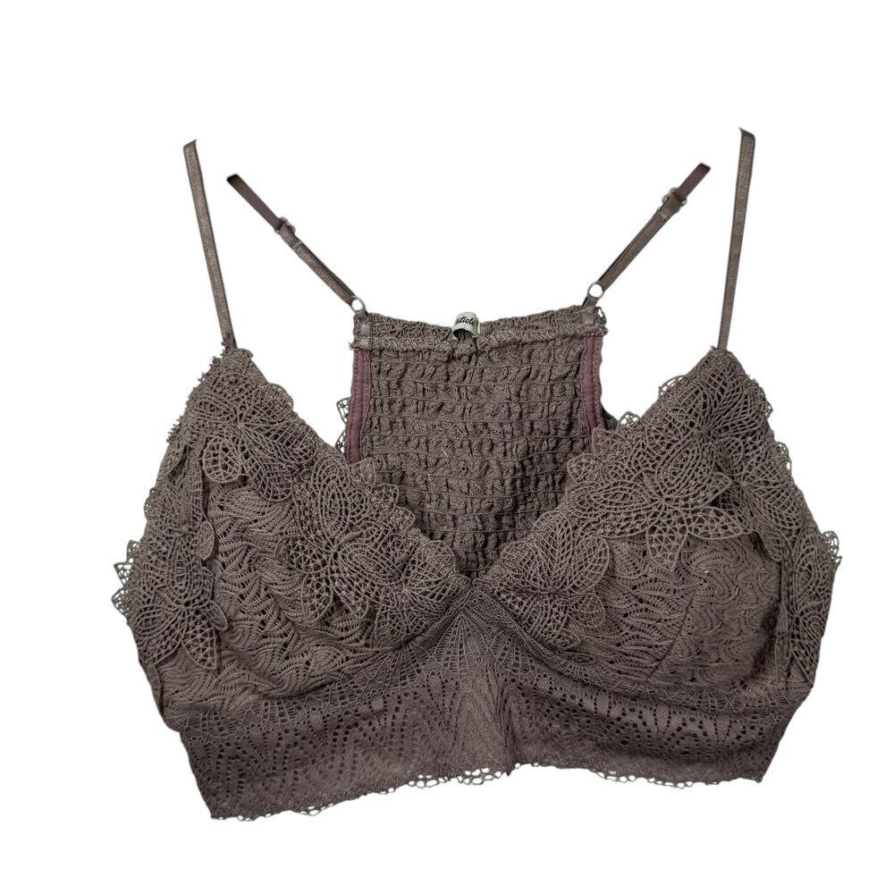 Listicle Womens Floral Purple Halter Bralette‎ Padded Size M Whimsigoth Fairy